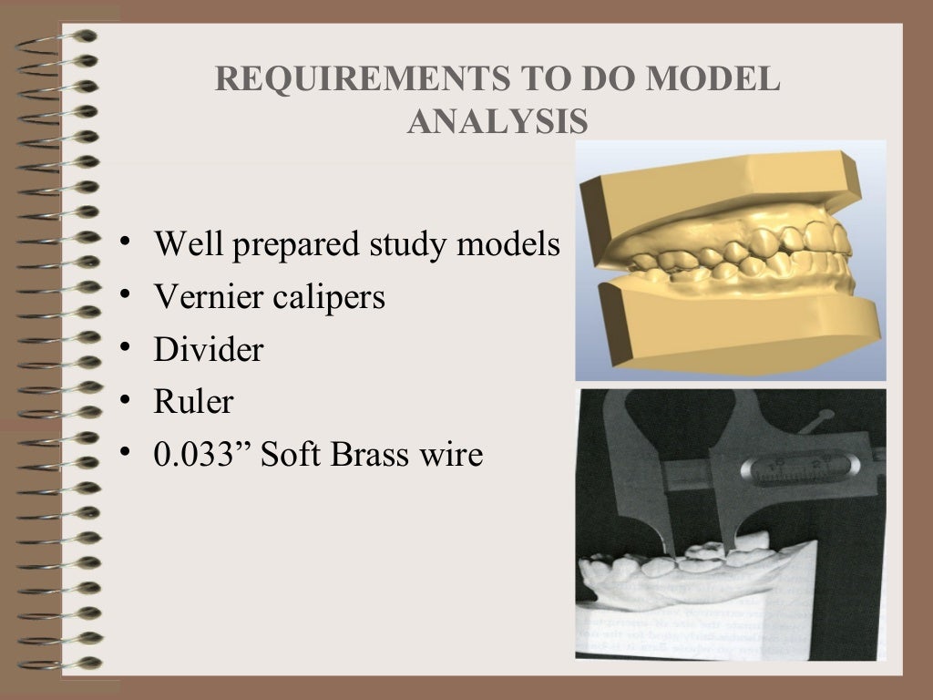 Orthodontic Study Model Analysis