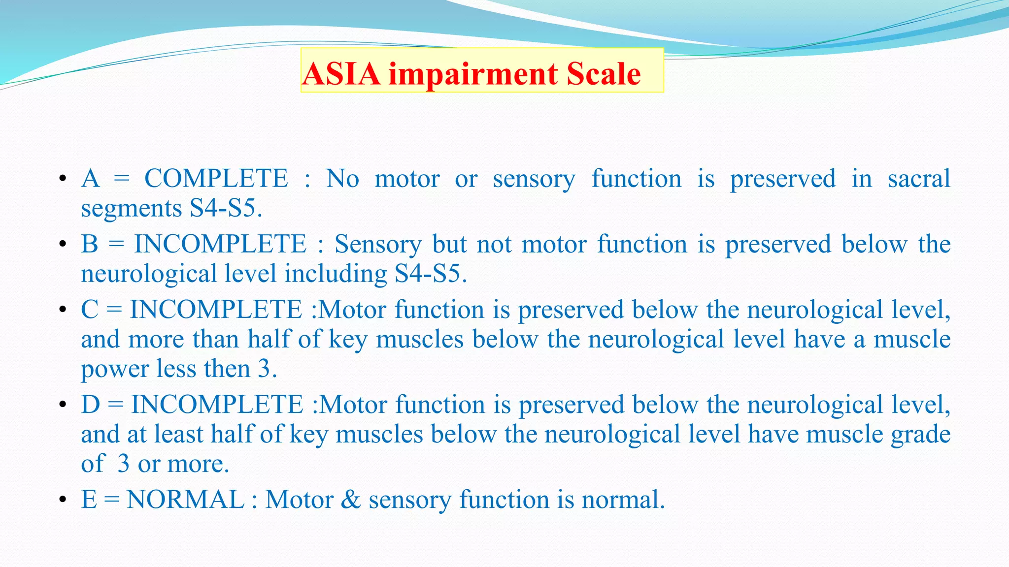 Orthotic assessment & orthotic aids in sci | PPTX