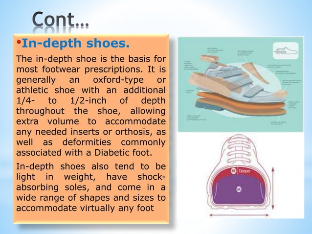 Orthotic management of diabetes mellitus foot | PPT