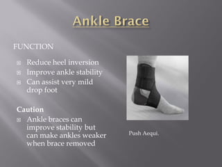 Orthotic Management of Charcot Marie Tooth | PDF