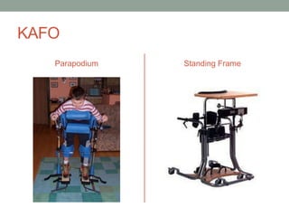 KAFO
   Parapodium   Standing Frame
 