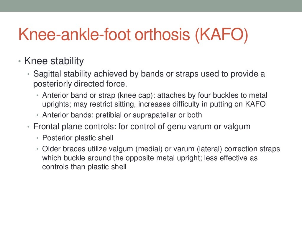 Orthotics