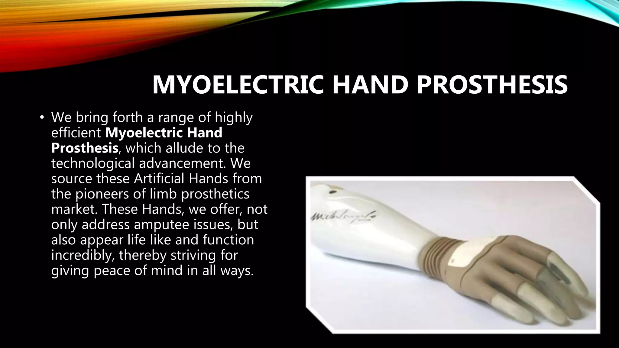 Orthotics and prosthetics | PPTX