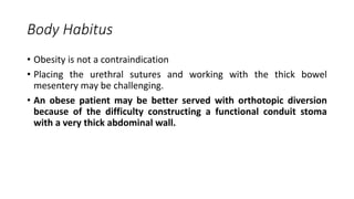 Orthotopic neobladder