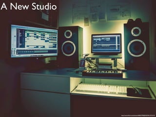 A New Studio
http://www.ﬂickr.com/photos/46833799@N02/9612731519/
 