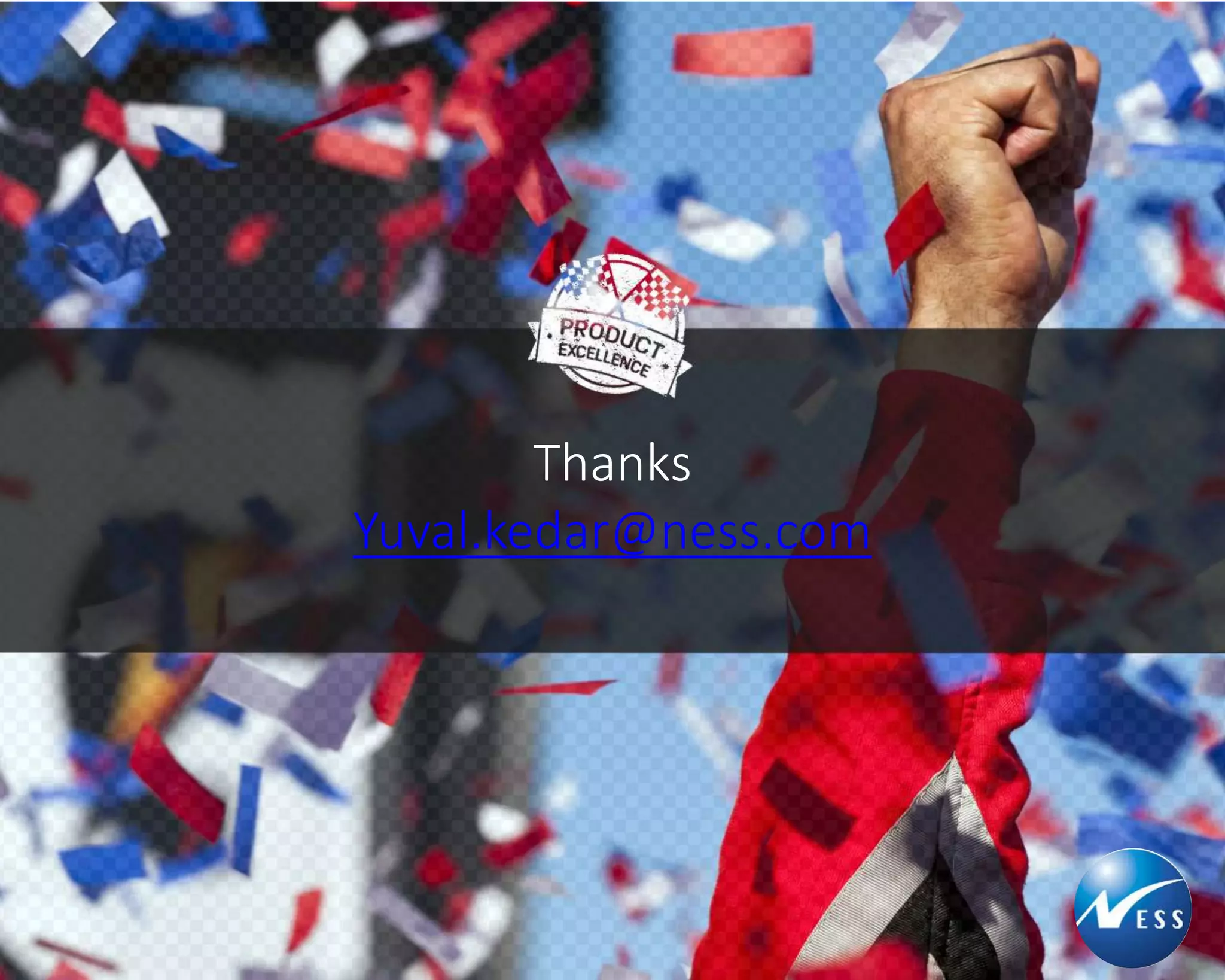 Thanks 
Yuval.kedar@ness.com 
