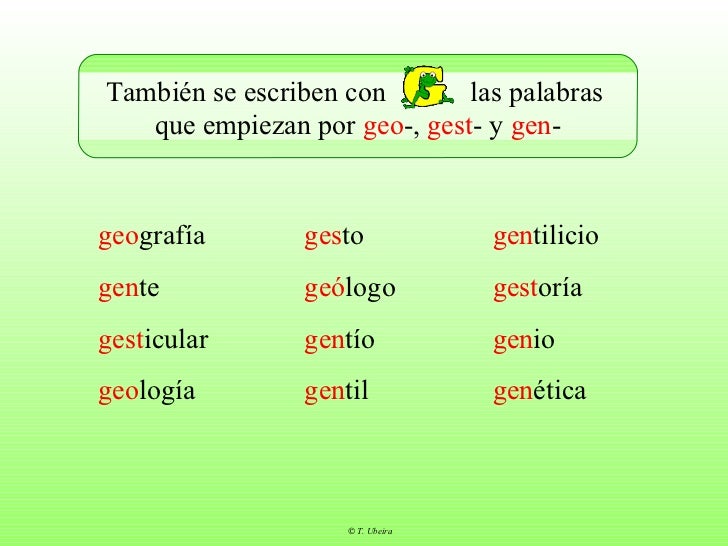 Ortografía