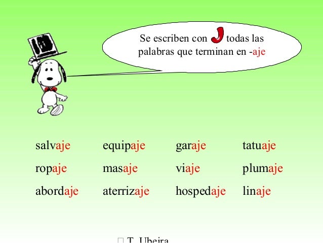 Ortografía