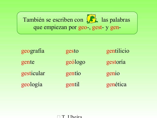 Ortografía