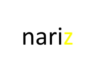 nariz
 