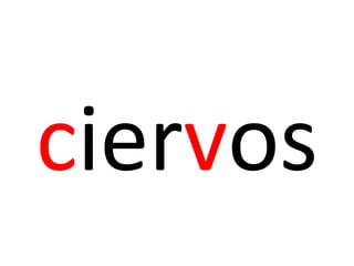 ciervos