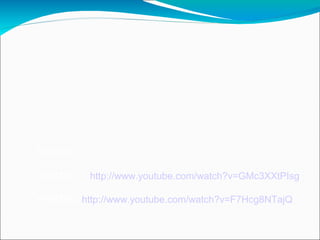 VÍDEOS:
PARTE 01: http://www.youtube.com/watch?v=GMc3XXtPIsg
PARTE 2:http://www.youtube.com/watch?v=F7Hcg8NTajQ
 