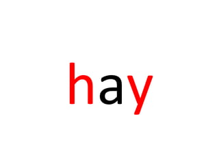 hay