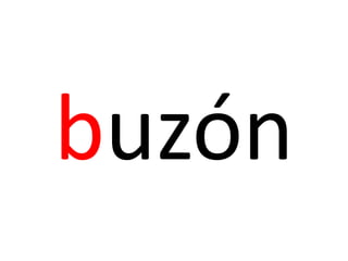 buzón
 