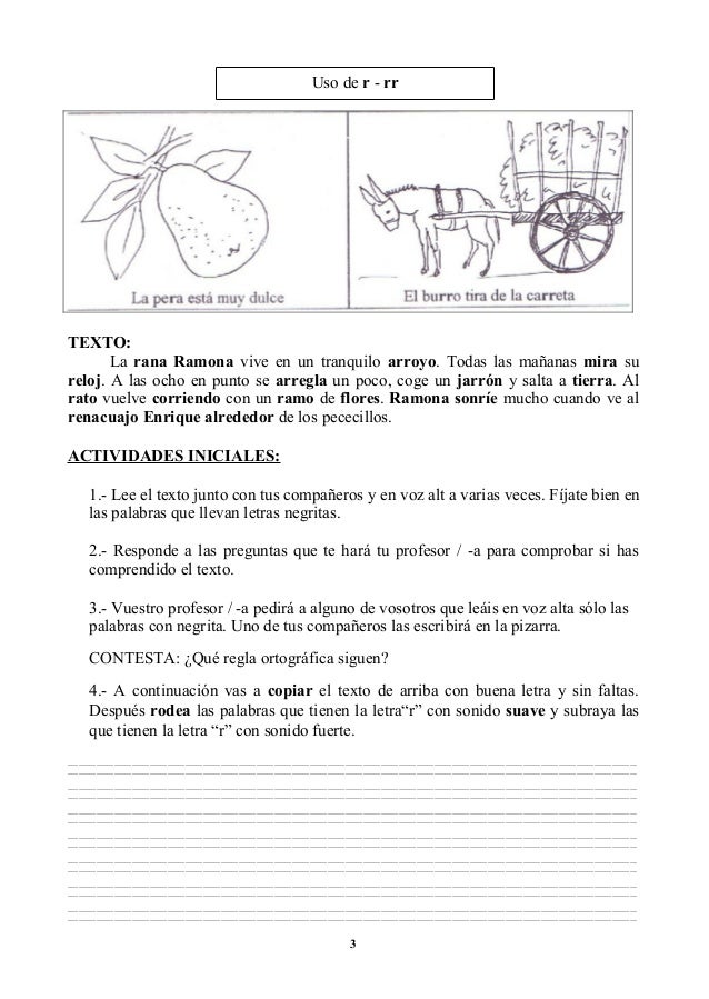 Ortografia Grado 3