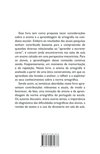 Ortografia livro