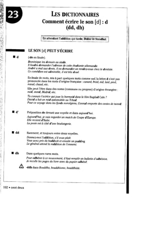 Ortographe progressive du français niveau intermédiaire