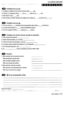 Ortographe progressive du français niveau intermédiaire