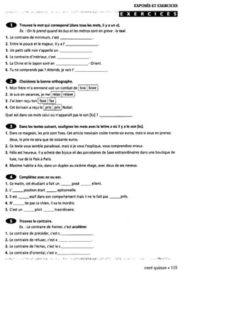 Ortographe progressive du français niveau intermédiaire