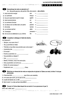 Ortographe progressive du français niveau intermédiaire