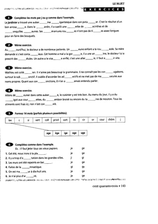 Ortographe progressive du français niveau intermédiaire