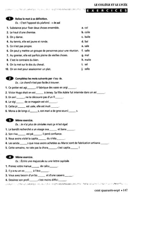 Ortographe progressive du français niveau intermédiaire