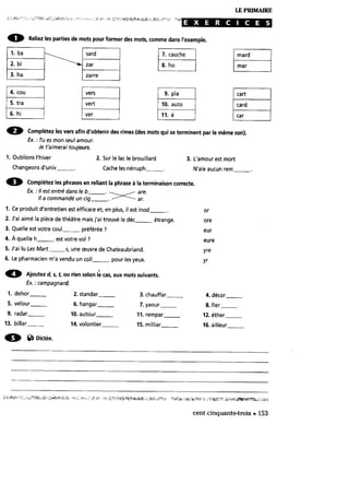 Ortographe progressive du français niveau intermédiaire