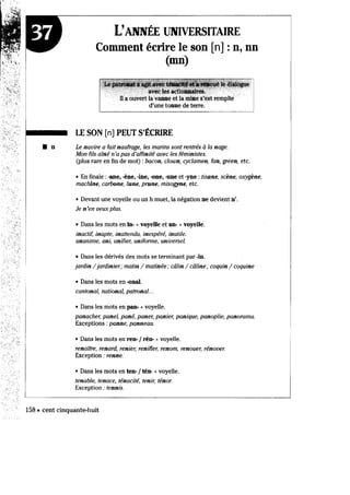 Ortographe progressive du français niveau intermédiaire