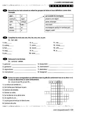 Ortographe progressive du français niveau intermédiaire