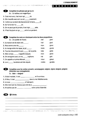 Ortographe progressive du français niveau intermédiaire