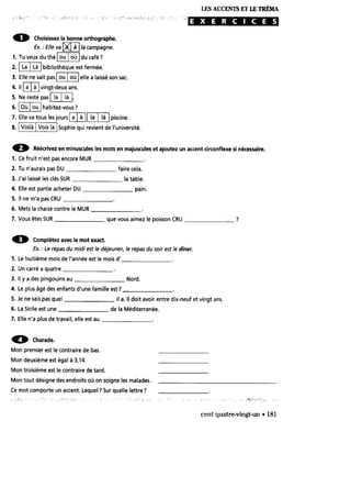 Ortographe progressive du français niveau intermédiaire