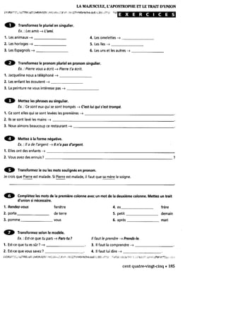 Ortographe progressive du français niveau intermédiaire