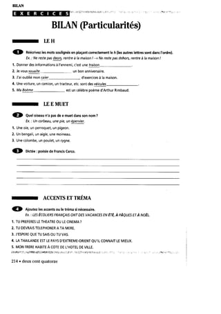 Ortographe progressive du français niveau intermédiaire