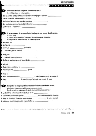 Ortographe progressive du français niveau intermédiaire