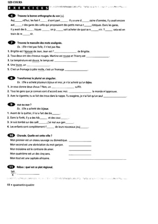 Ortographe progressive du français niveau intermédiaire