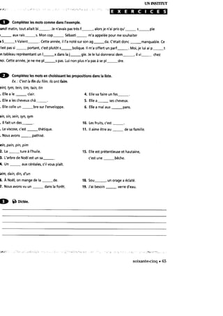 Ortographe progressive du français niveau intermédiaire