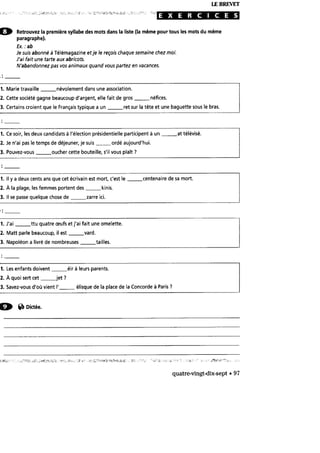 Ortographe progressive du français niveau intermédiaire
