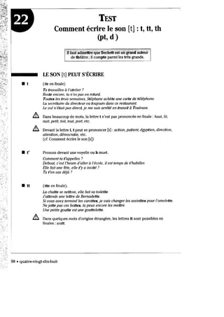 Ortographe progressive du français niveau intermédiaire