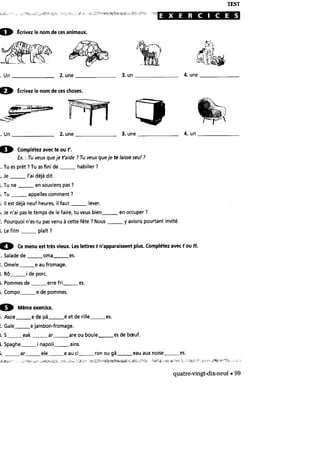 Ortographe progressive du français niveau intermédiaire