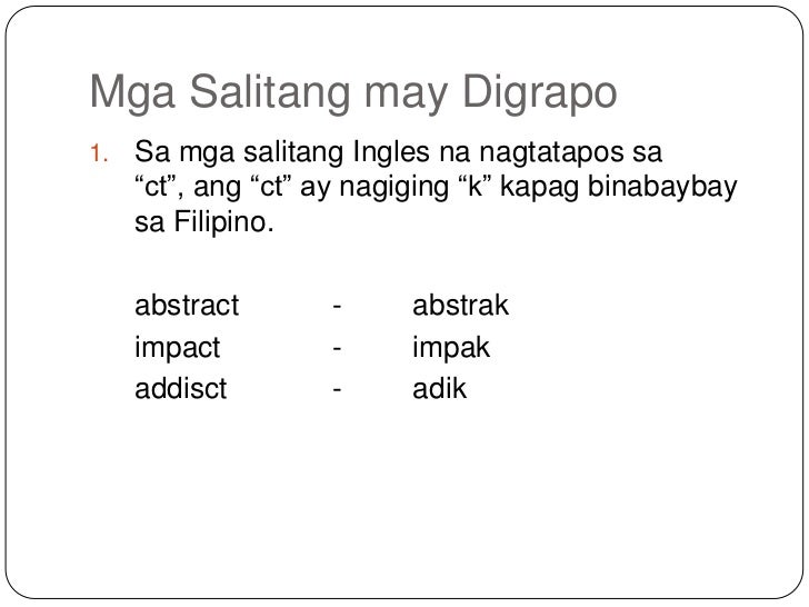 Mga Salita Sa Filipino Na Mahirap Baybayin