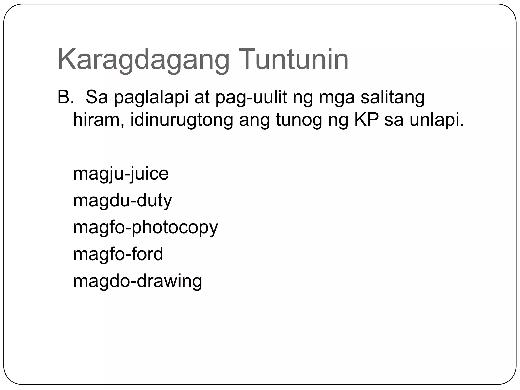 Ortograpiyang Pilipino Pptx