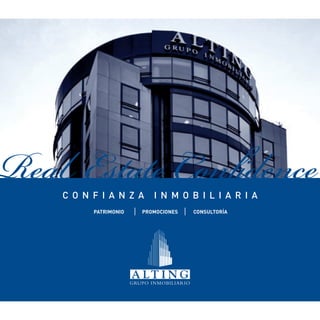 Real Estate Confidence
    C o n f i a n z a     I n m o b i l i a r i a
          PATRIMONIO   PROMOCIONES   CONSULTORÍA
 