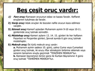 ramazan orucu ne zaman farz oldu