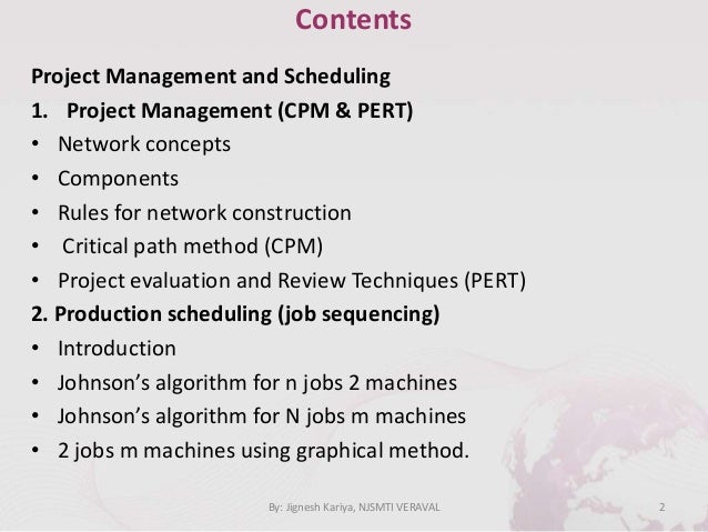 Project Planning Using Pert Project Planning Using Pert