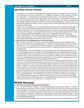 ORV NAHSE Newsletter - Winter 2009