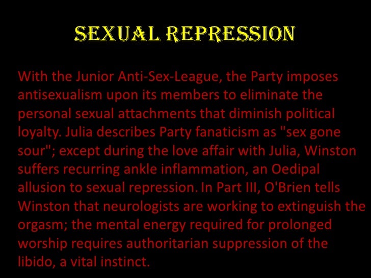 Kristina milan facial Orwell eugenics 1984 orgasm