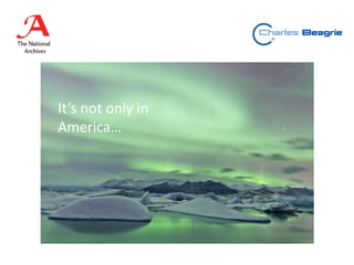 It’s not only in
America…
 