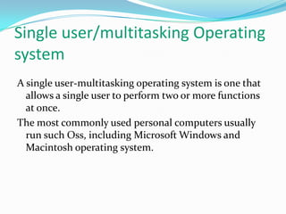 Operating System | PPTX
