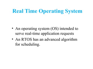 Overview of various types of operating system | PPT | Operating Systems ...