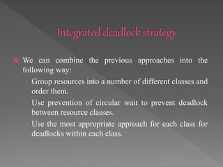 Deadlocks in operating system | PPTX